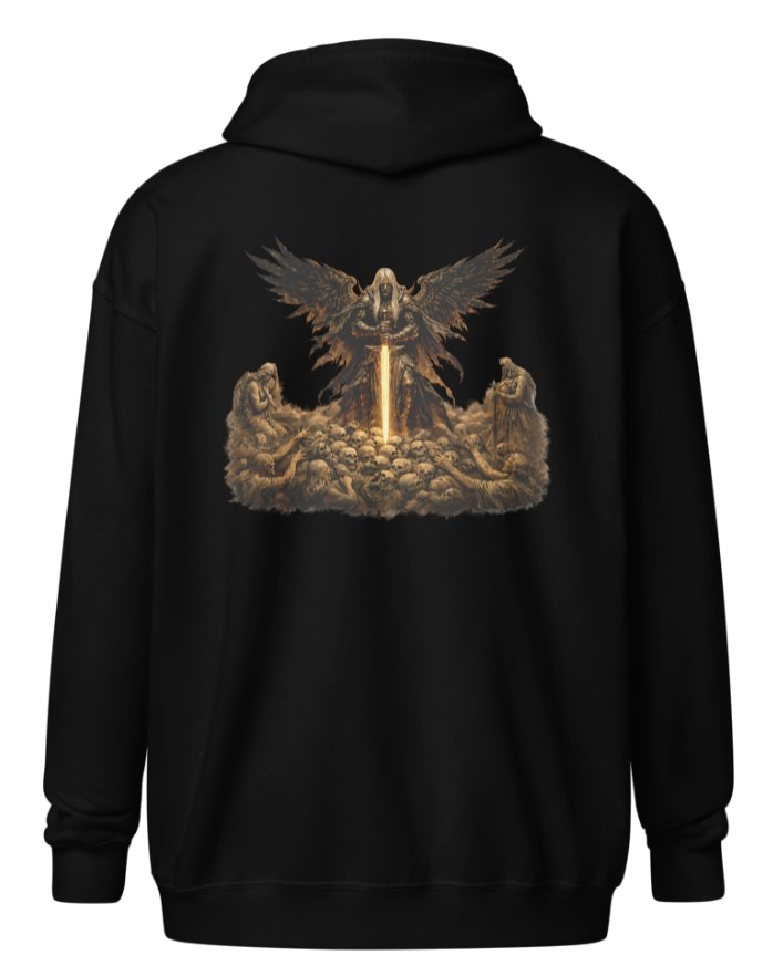 Sephilim Zip-Up Hoodie (back)